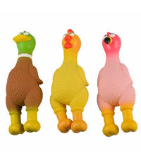 Thumbnail for Duvo+ Latex Birdswith Goose Bumps Dog Toy 8x23x7cm Mixed Colors