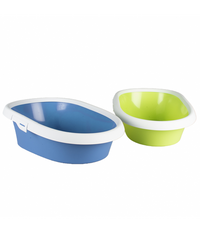 Thumbnail for Duvo+ Litter Tray Excalibur with Rim 58x39x17cm, Mixed Colors