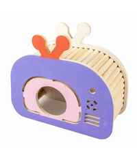 Thumbnail for Duvo+ Small Animal Wooden Play House TV 19,6x8,5x17cm, Multicolour