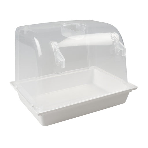Duvo+ Bathhouse For Birds XL - 24x17x18cm White