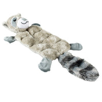 Thumbnail for Duvo+ Plush Racoon Squeaky Dog Toy 45x21x10cm Grey