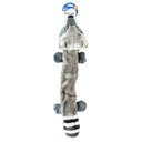 Duvo+ Plush Racoon Squeaky Grey - Dog Toy XL 62x13x10cm