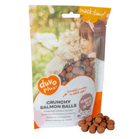 Thumbnail for Duvo+ Crunchy Salmon Balls for Cats 50g