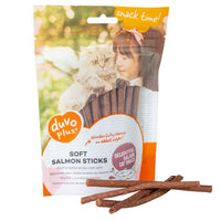 Thumbnail for Duvo+ Soft Salmon Sticks for Cats 50g