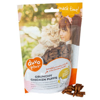 Thumbnail for Duvo+ Crunchy Chicken Puffs for Cats 50g