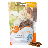 Thumbnail for Duvo+ Crunchy Fish Puffs for Cats 50g