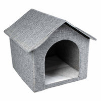 Thumbnail for Duvo+ Cat house Gilly 43.5x38.5x41cm Grey