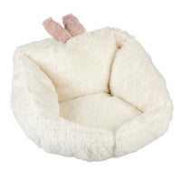 Thumbnail for Duvo+ Bunny Bed For Small Animal-Plush S - 16x16x16cm White