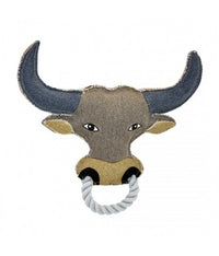 Thumbnail for Duvo Canvas bull Dog Toy 26 x 27cm[Dimension - 26 x 27cm]