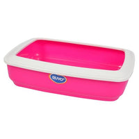 Thumbnail for Duvo Cat tray with rim maui Pink 50 x 38 x 12cm[Dimension - 50 x 38 x 12cm]