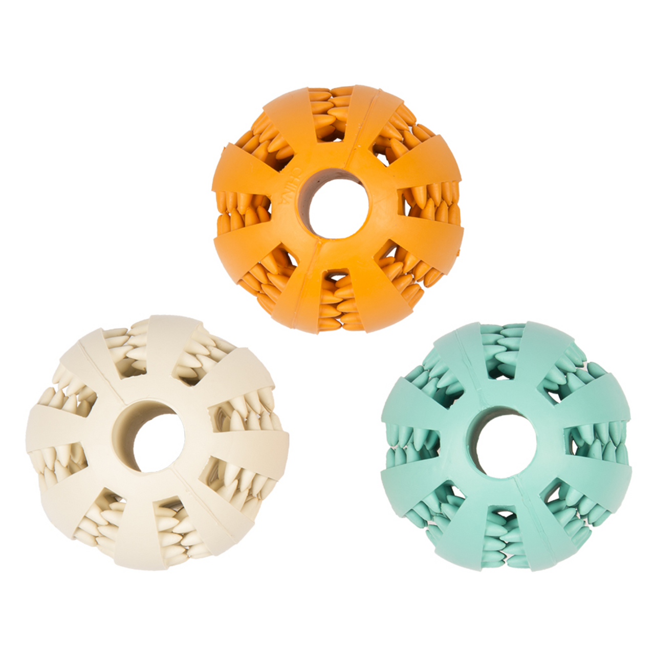 Duvo+ Rubber Dental Ball with Flavouring 7cm Mixed Colors