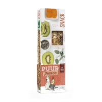Thumbnail for Witte Molen Puur Pauze Sticks with Kiwi & Eucalyptus for Cockatoo 140g[Weight - 140g]