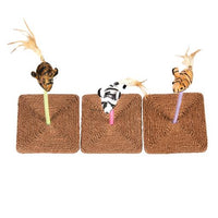 Thumbnail for Duvo Mouse on pedestal - Cat Toy