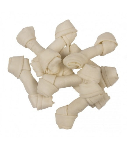 Duvo Knotted Bone White - 8pcs,13cm[Length - 13cm]