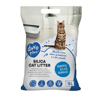 Thumbnail for Duvo+ Premium Silica Cat Litter 16L - Unscented