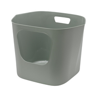 Thumbnail for Moderna Lotus Cat Litter Box 54.4 x 43.9 x 40.5 cm-Olive Green