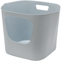 Thumbnail for Moderna Lotus Cat Litter Box 54.4 x 43.9 x 40.5 cm-Grey