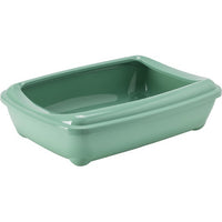 Thumbnail for Moderna Arist-O-Tray-Cat Litter Tray 43 x 30.9 x 12.3 cm (With Rim)-Green