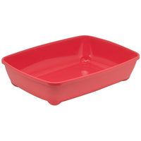 Thumbnail for Moderna Arist-O-Tray-Cat Litter Tray 49.3 x 37.5 x 11.4 cm-Spicy Coral