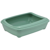 Thumbnail for Moderna Arist-O-Tray-Cat Litter Tray 49.9 x 37.6 x 13.8 cm (With Rim)-Green