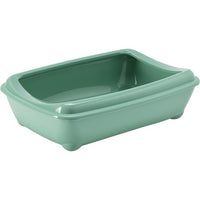 Thumbnail for Moderna Arist-O-Tray-Cat Litter Tray 57.2 x 43.2 x 15.7 cm (With Rim) -Green