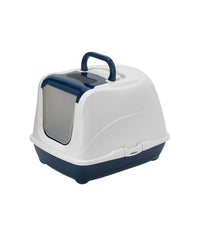 Moderna Flip Cat-Litter Box[Color - Blue, Size - L]