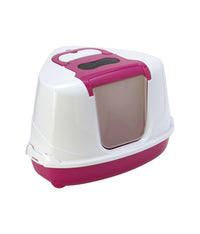 Moderna Flip Corner -Litter Box (C250)[Color - Pink]
