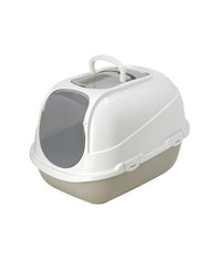 Thumbnail for Moderna Mega Comfy Litter Box-Cat Toilet- XL(C270)[Color - Grey]