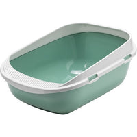 Thumbnail for Moderna Mega Step-Cat Litter Tray 65.6 x 48.2 x 28.5 cm-Green