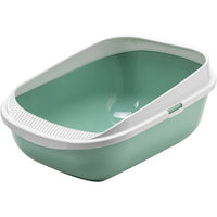 Thumbnail for Moderna Comfy Step-Litter Tray 57.6 x 42.6 x 25.5 cm-Green