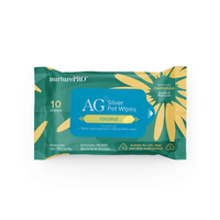 Thumbnail for NurturePro AG+ Silver Pet Wet Wipes -Coconut (10 Sheets/ Pack) - Min Order : 6packs/Box
