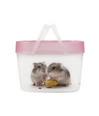 Thumbnail for Nomoypet Portable Box (Random Lid Color) Small (Lower Length-120mm,Height-95mm,Upper Length-135mm,Upper Breadth-90mm)