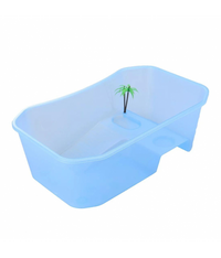 Thumbnail for Nomoypet Open Turtle Tank with Lid (NX-11) - 74x43x23cm [Color - Blue]