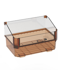 Thumbnail for Nomoypet Ecological Turtle Tank NX-34 Small - 40x24.5x24cm [Color - Brown]