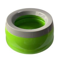 Thumbnail for Pado Classic Round Anti Spill Pet Bowl 15.3×18.9×8cm-Green