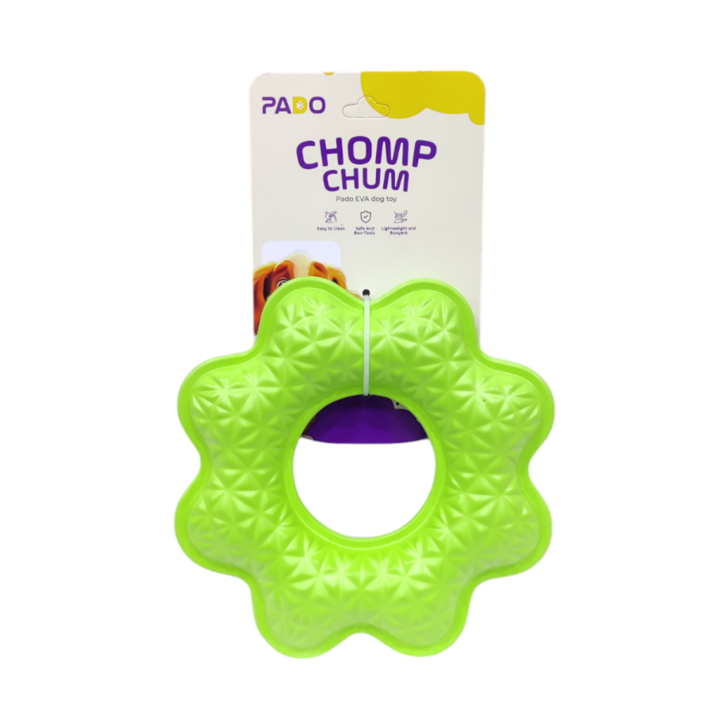 Pado Chomp Chum Flower EVA Toy-⌀17cm