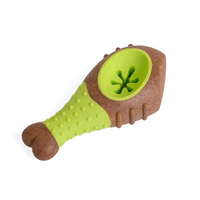 Thumbnail for Pado Green And Gray Bone Tougher Toy (13x6.5x4cm)