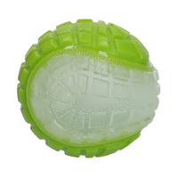Thumbnail for Pado Green And White Ball Tougher Toy L (⌀10cm)