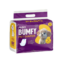 Pado Bumfy Pet Diaper For Male - 16pcs [Size-S]