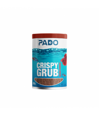 Thumbnail for Pado Crispy Grub Blood Worms Fish Food 45g (500ml)[Weight - 45g]
