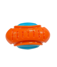 Thumbnail for Pado TPR Rubber Dual Color Rugby Ball With Squeker 13.2x7.7x7.6 cm