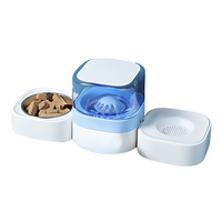 Thumbnail for Pado Magic Food & Water Dispenser-Blue  30*30*16cm-[1800ml]
