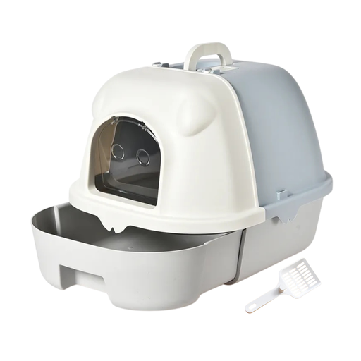 Pado Meow Cat Litter Box  53*41*38cm -Blue