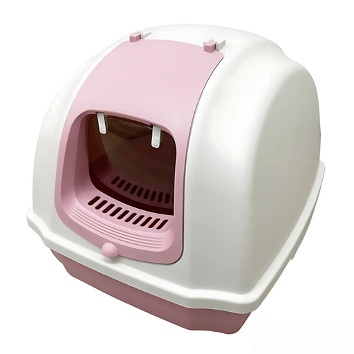 Pado Litterarium Cat Litter Box 50.5*44.5*40 cm- Pink