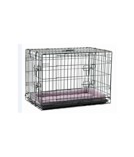 Paw Pals Classic Wire Crate With Bed[Dimension - 62 x 43.5 x 50cm]