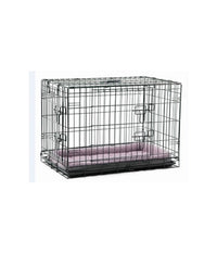 Thumbnail for Paw Pals Classic Wire Crate With Bed[Dimension - 62 x 43.5 x 50cm]