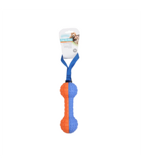 Thumbnail for Paw Pals Squeaky Foam Dummbell with Handle