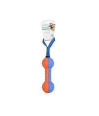 Paw Pals Squeaky Foam Dummbell with Handle
