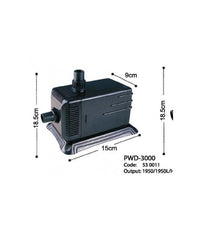 Thumbnail for KW Zone Dophin Wet/Dry Power Head[Model - PHDPWD4500]