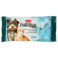 Thumbnail for Padovan Pet Wipes Talc (40 Wipes)